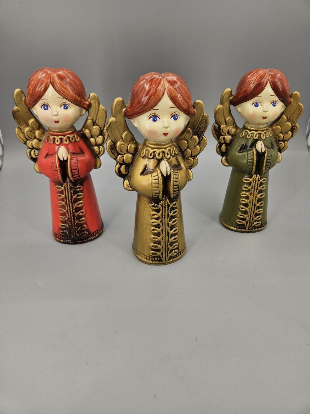 Three Angels Brite Star Christmas Decoration made in Japan 1958